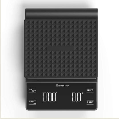Wouter – Digitale precisie koffieweegschaal met ingebouwde timer