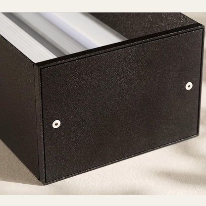Jasper – Moderne antraciet staande buitenlamp met led-lichtzuil